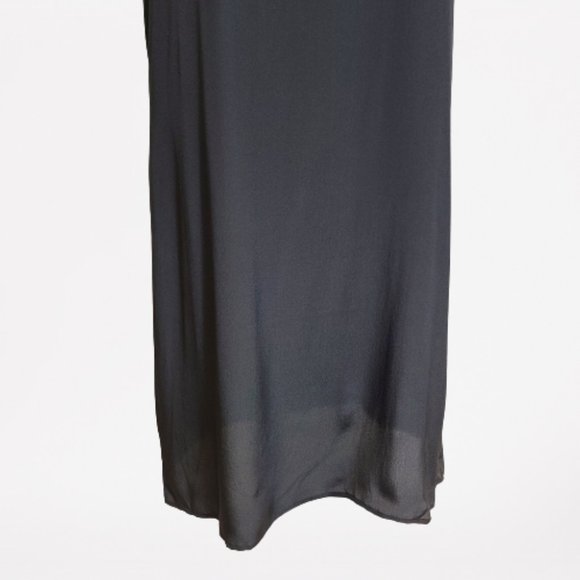Elegant Prada Crepe Top Soft Silk Slip Dress - Size: 42 - Picture 3 of 12